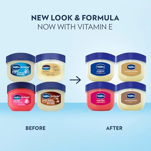 Vaseline Lip Therapy Mini Set - 8 Assorted Moisturizing Lip Balms