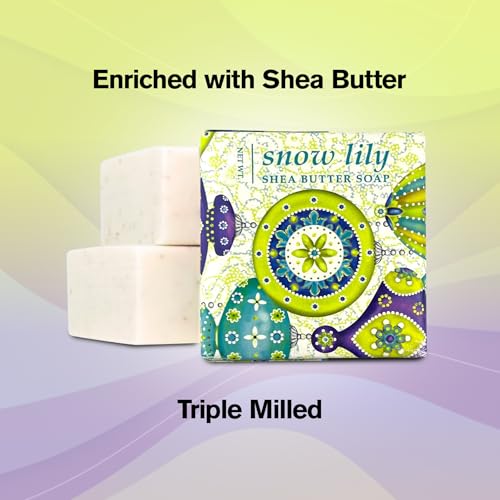 Greenwich Bay Snow Lily Mini Botanical Guest Soap Set - 12 Pack, 1.9 oz Travel Size