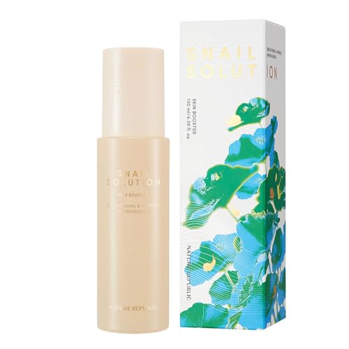 Nature Republic Snail Solution Moisturizing Face Booster 130ml/4.39fl.oz (new 2023)