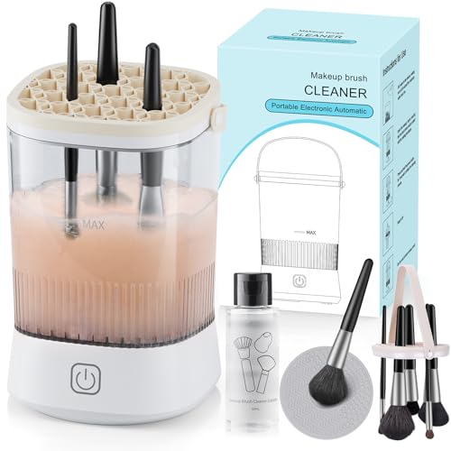 Electric Makeup Brush Cleaner, Portable Automatic USB Cosmetic Brushes Cleaner Machine, Automatic Makeup Brush Cleaner for Makeup Sponges and Brushes£¨22£©