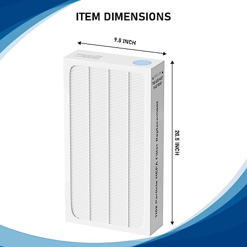 2 Pack Tio2 HEPA Air Filter Replacement Compatible with Electrolux Aerus Lux Guardian