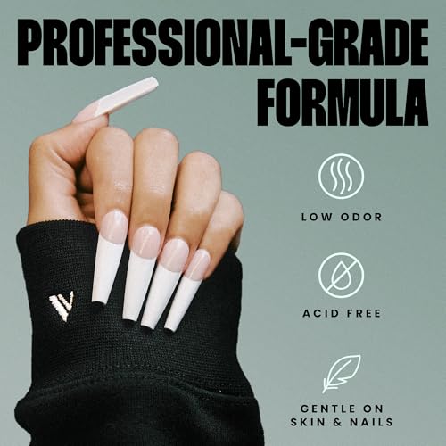 V Beauty Pure Nail Dehydrator & Primer Bundle - 15ml Each for Long-Lasting Manicures