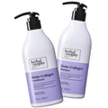 Herbalosophy Biotin & Collagen Shampoo & Conditioner Set with Vitamin B7 & Argan Oil - Pack of 2, 16.9 Fl Oz Each, Sulfate & Paraben Free, Dry & Damaged Hair Repair