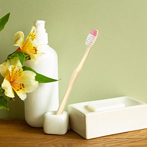 Tanlade 800 Pcs Disposable Soft Bristle Travel Toothbrushes Bulk Individually Wrapped for Adults Kids Hotel Camping