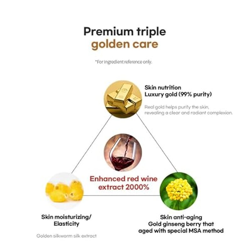 CHARMZONE DeAge Gold Addition Enriched Emulsion ? Nourishing Anti-Aging Face Emulsion with Gold & Botanical Extracts (110ml / 3.72 fl.oz)