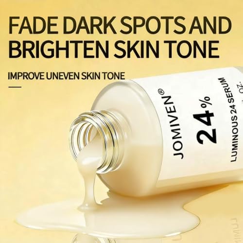 Luminous 24% Serum-10% Niacinamide & 7% Arbutin - 4% VC Ethyl Ether & 3% Tranexamic Acid - 24% Active Formula for Brightening, Visible Dark Spots & Even Skin Tone