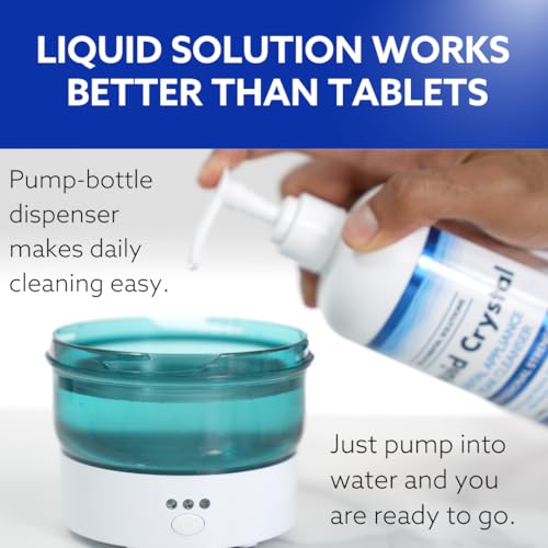 Liquid Crystal Soak Cleanser for Dentures & Oral Appliances - Pack of 1