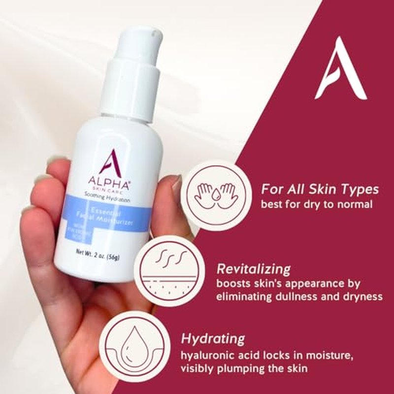 Alpha Enhanced Renewal 2oz and Enhanced Wrinkle Repair 1.05oz and Essential Facial Moisturizer with Acid 2oz