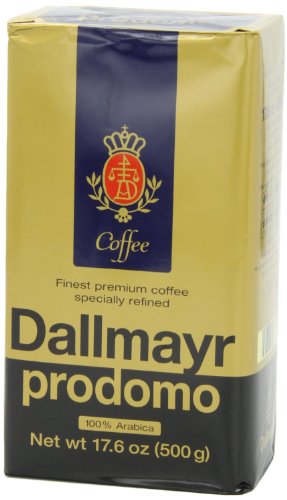 Dallmayr Prodomo Arabica Ground Coffee 17.6 oz Pack of 6