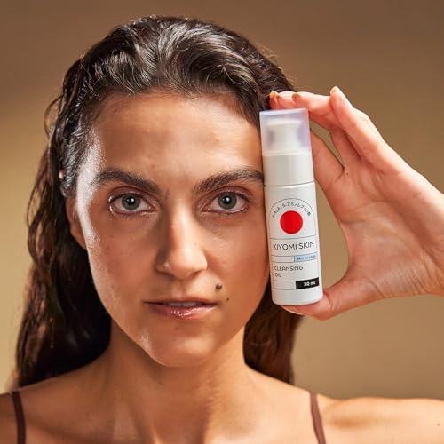 Travel Size Cleansing Oil with Vitamin E & 5-ALA - Vegan Facial Makeup Remover