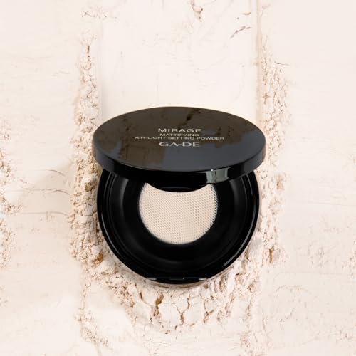 GA-DE Mirage Matifying Air-Light Loose Face Powder 0.7 oz - Shine-Free Makeup Setting