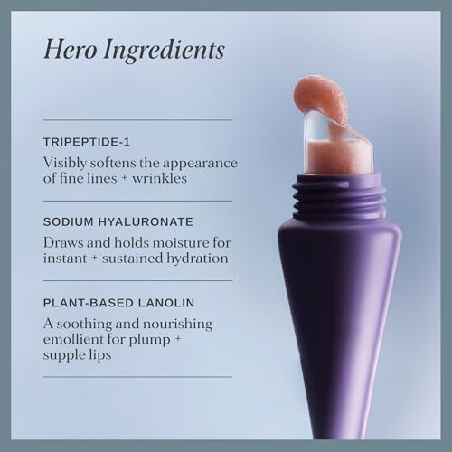 Hydrating Peppermint Lip Balm with Peptides and Nourishing Ingredients - 15g
