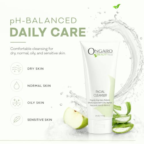 Gentle Hydrating Face Wash for Dry Oily & Sensitive Skin - 6 fl oz