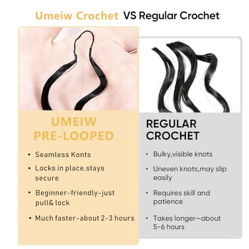 Deep Wave Crochet Hair 16 Inch 60 Roots - Black Feather Crochet Extensions
