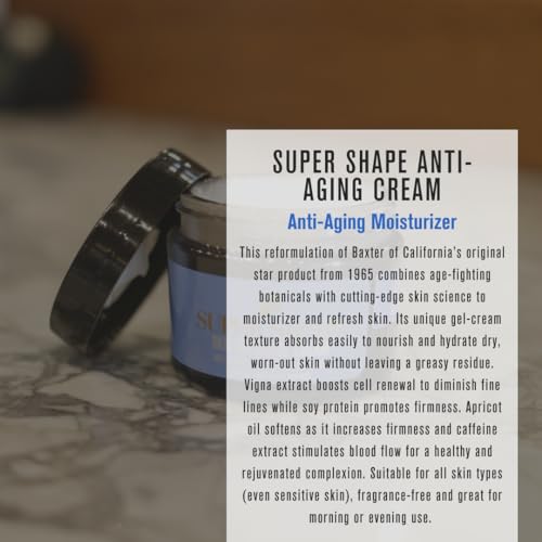 Super Shape Skin Recharge Cream by Baxter Of California for Men - 1.7 oz Cream
