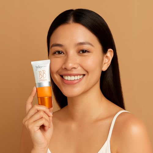 Belo Essentials Intensive BB Cream Medium Tone | Hydrating, Long-Lasting Face Makeup Primer, Concealer & Foundation | Natural Matte Finish with Medium Coverage - 50ml