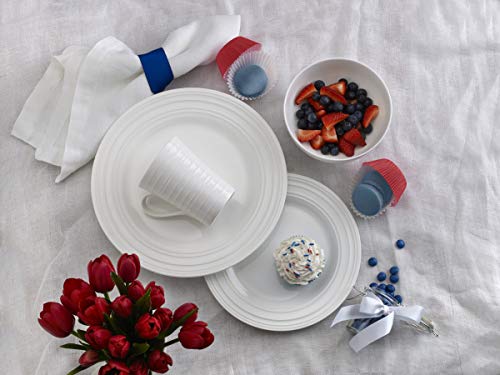 Mikasa Ciara 16-Piece Dinnerware Set Service for 4 - Brown Box Variation