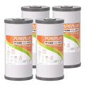 Heavy Metal Reduction Whole House Water Filter 10x4.5 Inch - 4 Pack, Deluxe Variation