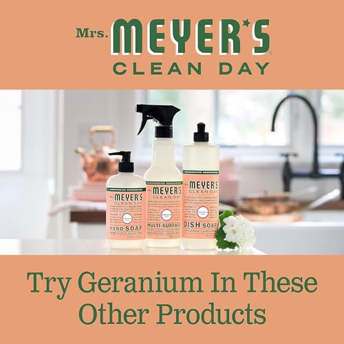 Mrs. MEYER'S Clean Day Liquid Hand Soap Geranium 12.5 Fl Oz (Pack of 1)