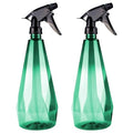 Plastic Spray Bottle Set - 33.8oz 2 Pack, Mister Spray Bottle, Clean for Hair and Durable Nozzle for Plant Watering, Car Detailing, and More.