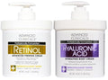 Advanced Clinicals Retinol Body Cream + Hyaluronic Acid Moisturizer 2pc Set – Face & Body Hydration
