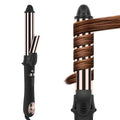Prizm 1.25 Inch Curling Iron for Big Curls - Rotating Wand, LCD Display, 450°F, Auto-Shutoff, Dual Voltage - Variation of 1.25 Inch / 32mm