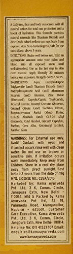 Kama Ayurveda Natural Sun Protection SPF-21 60ml Organic Sunscreen