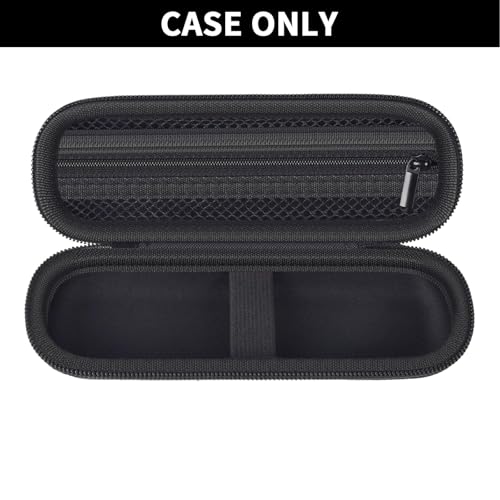 casmilee Case for Unisex Pubic & Personal Body Groomer & Trimmer QP1924, Also Fits for Gillette for Fusion5 Men¡¯s Electric Shavers, Body Comb, Blade, USB Charging Cable Bag - Black (Box Only)