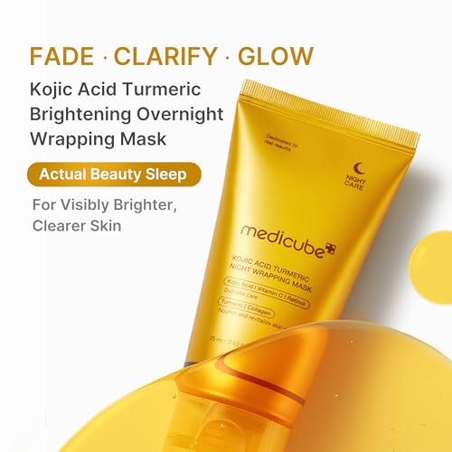 Kojic Acid & Turmeric Brightening Face Mask & Toner Pads Duo