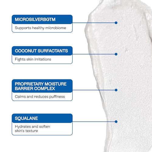 Microbiome Face Cleanser with MicroSilverBG - 5 Ounce, No Color, Pack of 1