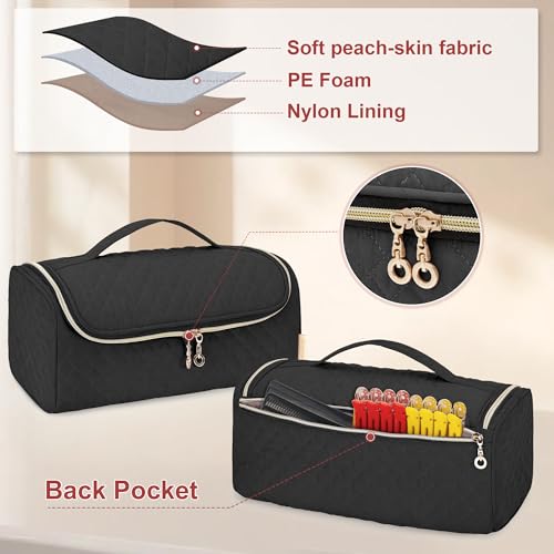 Black Travel Carrying Case for Supersonic R Hair Dryer - Yarwo