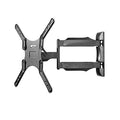 Full Motion TV Wall Mount for 26-55 Inch Screens - 19 Inch Extension, Articulating Arm, Swivel & Tilt - Black