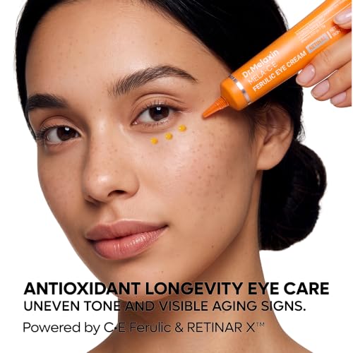 Dr.Melaxin C·E Ferulic Eye Cream for Dark Circles Wrinkles & Hyperpigmentation - 0.52 oz
