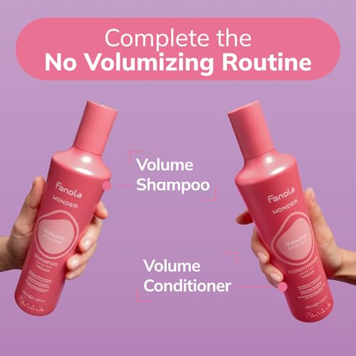 Fanola Wonder Volumizing Hair Shampoo & Root Lifting Cleanser - 33.8 Fl Oz