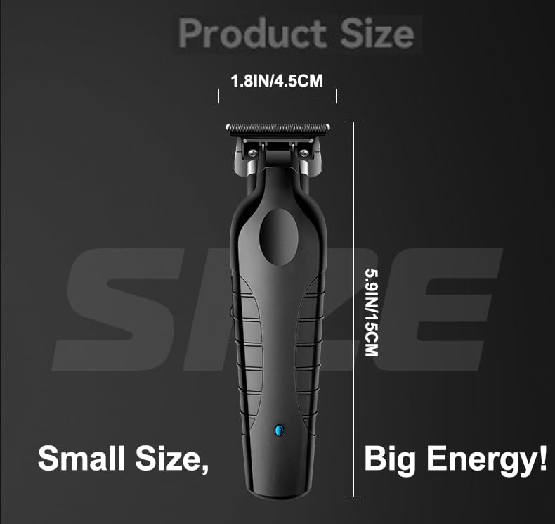 EWAIDI Blackout Trimmer Plus Zero Gap, Blackout Trimmer 2.0, Barbers Tonic Black Out Trimmers Zero Gap, Cordless Rechargeable Zeroo-Gapped Safety Razor Hair Clipper for Men (1 Sets)