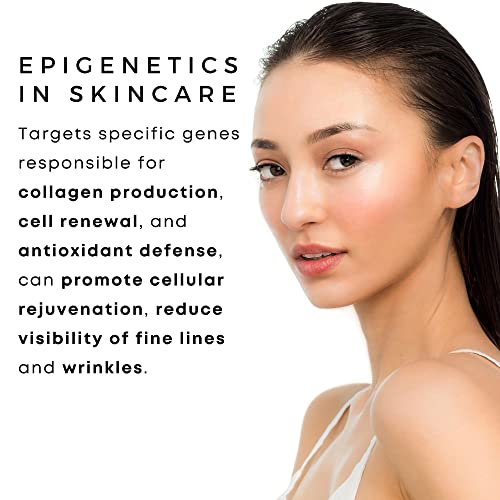 Georgette Klinger Epigenetic Day Face Cream - Anti-Aging Moisturizer with Hyaluronic Acid & Saffron, 1 oz