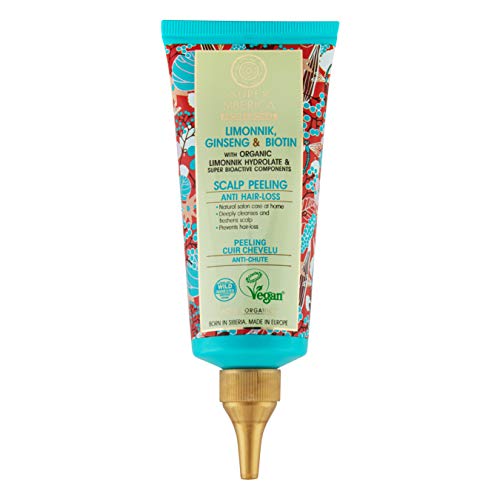 Natural Scalp Peeling with Ginseng & Biotin - Deep Cleansing Hair Treatment 3.38 fl oz
