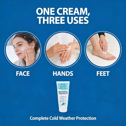 Multi-Purpose Face & Hand Moisturizer for Dry Skin - Chilblains & Cracks Prevention