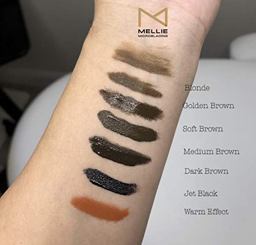 Microblading Pigment Dark Brown 10ml Medical Grade Long Lasting for Permanent Makeup