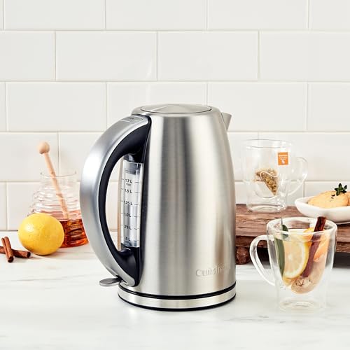 Cuisinart 1.7L Electric Cordless Kettle - Stainless Steel, Fast Boil, Auto Shutoff