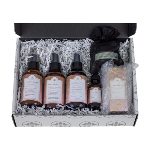 Daily Facial Regimen Set - A 4-Step Daily Skincare Routine Designed To Unlock, Nourish, & Repair Your Skin