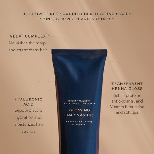 RANAVAT Glossing Hair Mask for Damaged Hair Repair & Shine - Vegan, 5 oz