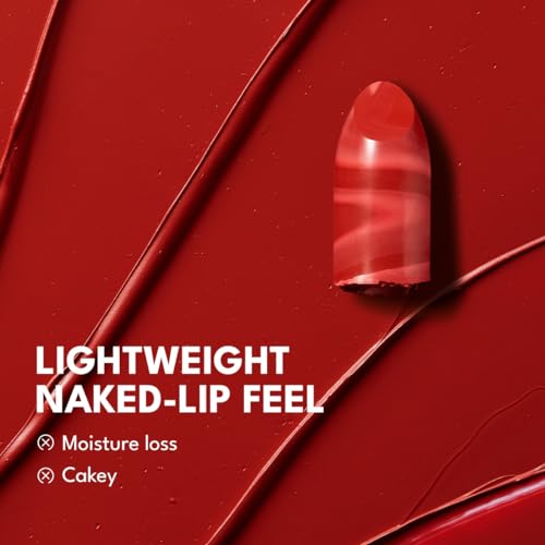 imakeupnow 2PCS Marbled Matte Lip Stick Makeup - Velvety Finish | Naked-lip Feel, Full Coverage, D003+D004