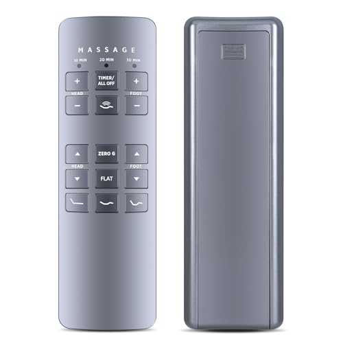Replacement Remote Control for Serta Adjustable Bed RF258C 77391