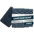 Men's Exfoliating & Moisturizing Bar Soap Set - Blue Charcoal & Shea Butter, 6oz, 3 Pack
