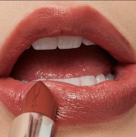 Satin Lipstick Midtone Pink Brown 0.12 Oz - Full Coverage Hydrating Lip Color