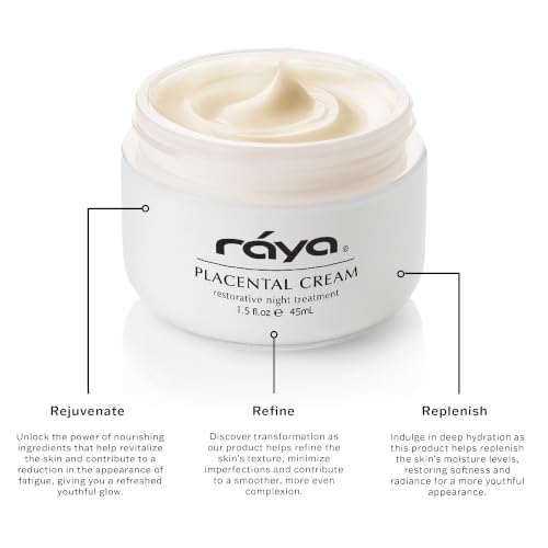 Regenerative Night Face Moisturizer for All Skin Types - Nourishing Plant-Based Cream