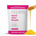 Hard Wax Beads for Hair Removal ? 1.1lb Professional Waxing Beads for Coarse Hair, Face, Underarms, Back, Chest, Brazilian, Bikini & Legs + Gloves & 10 Large Applicator Sticks for Home & Salon Waxing