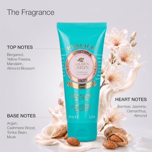 Perlier Golden Almond Hand & Nail Butter - 3.3 fl oz, Nourishing Skin Care (Variation of THIS listing)
