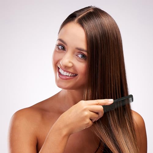 300 Pack Black Pocket Hair Combs - Portable Hairdressing & Styling Tools for Salon & Home